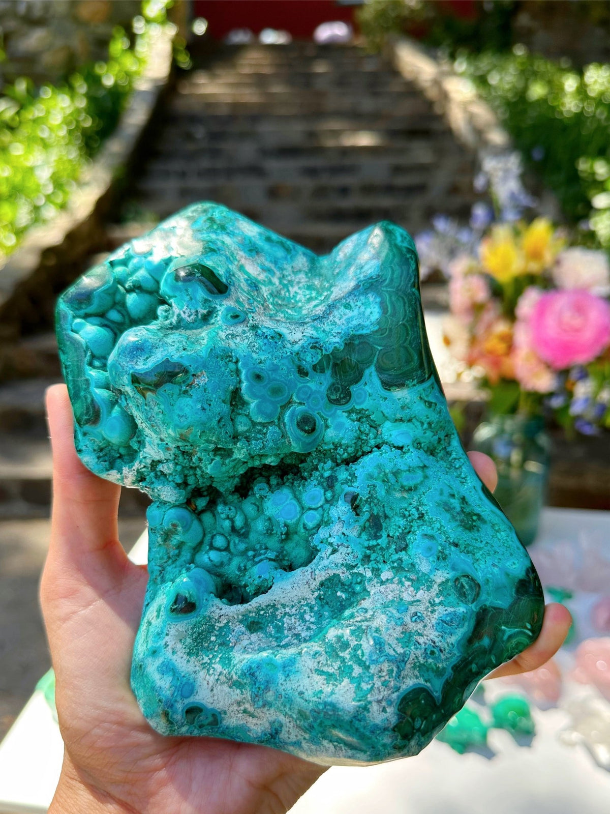 Chrysocolla w/ Malachite - Ethereal Essentials