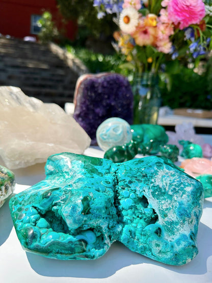 Chrysocolla w/ Malachite - Ethereal Essentials