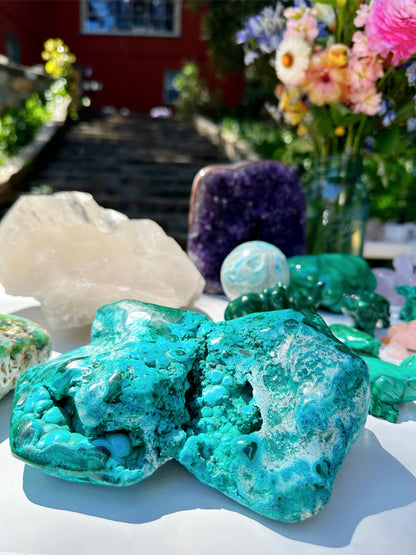 Chrysocolla w/ Malachite - Ethereal Essentials