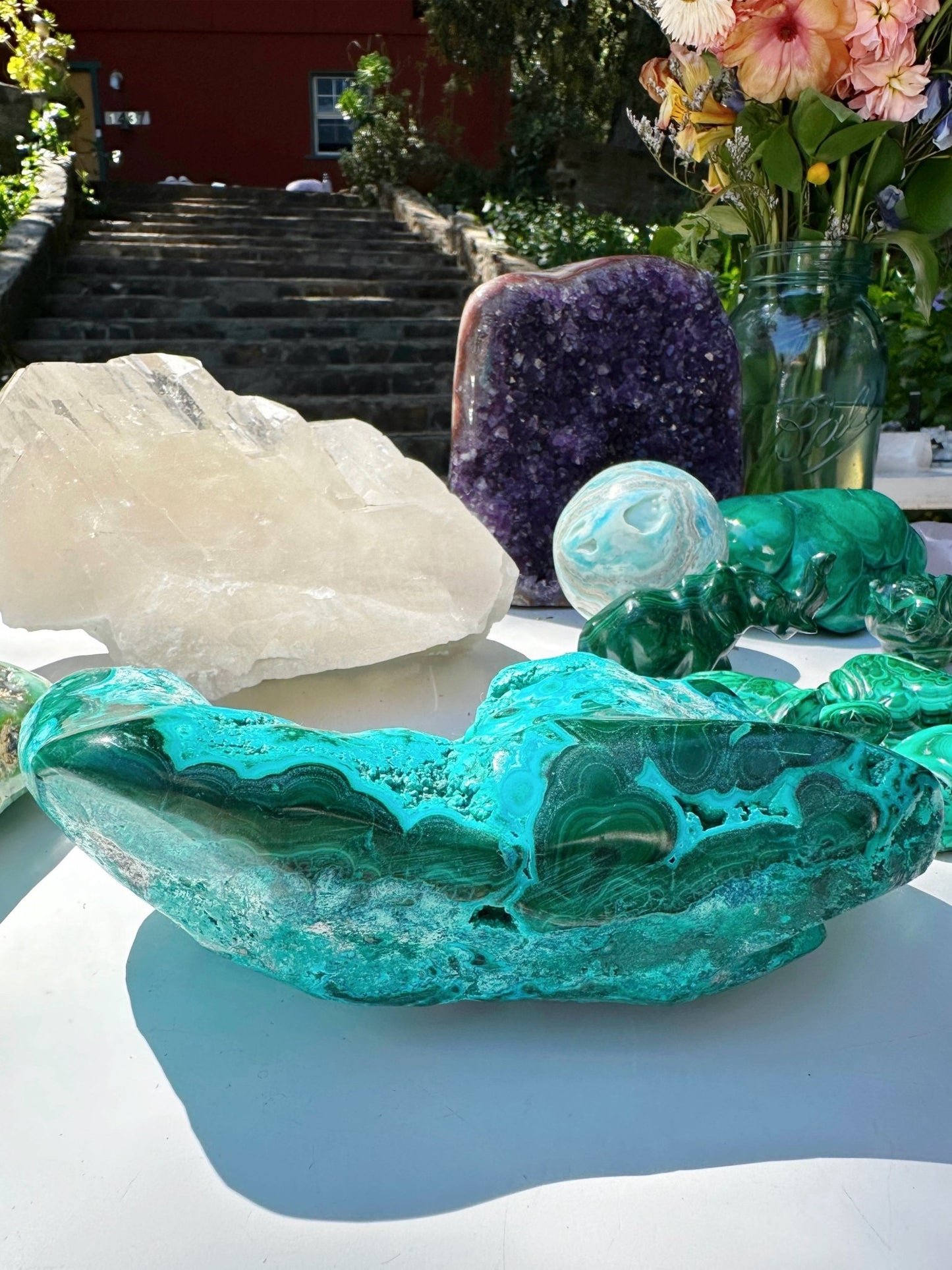 Chrysocolla w/ Malachite - Ethereal Essentials