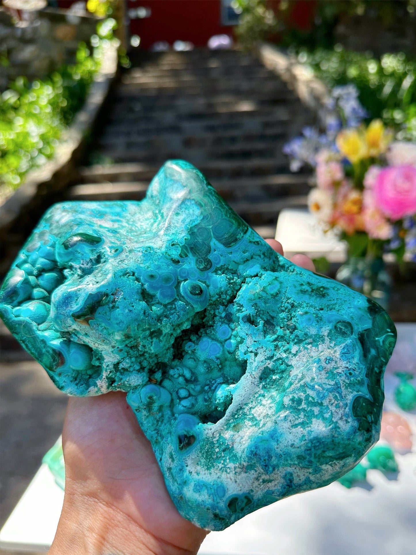 Chrysocolla w/ Malachite - Ethereal Essentials