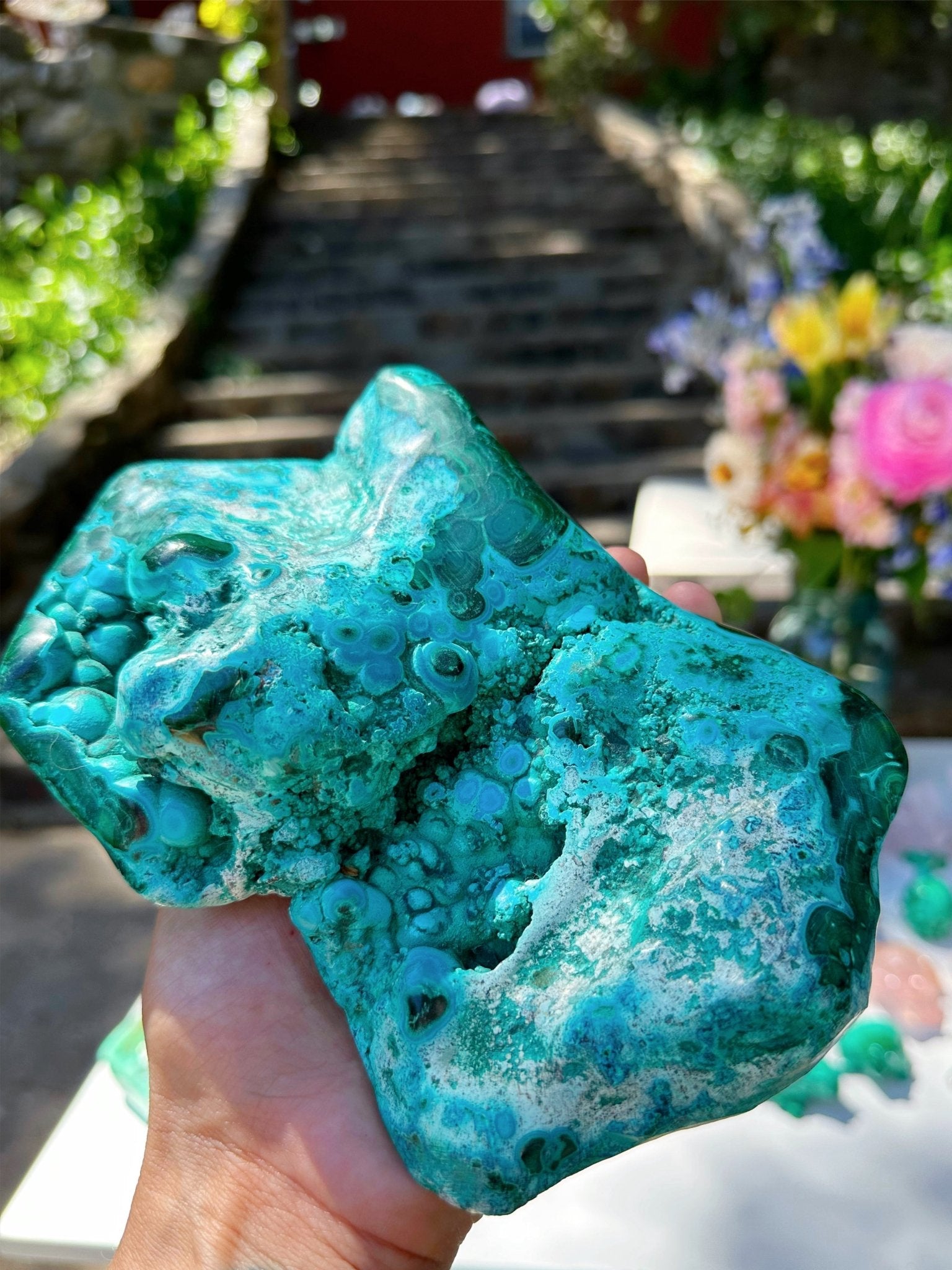 Chrysocolla w/ Malachite - Ethereal Essentials