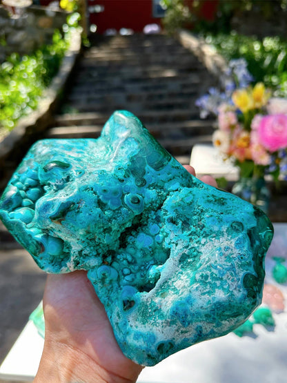 Chrysocolla w/ Malachite - Ethereal Essentials