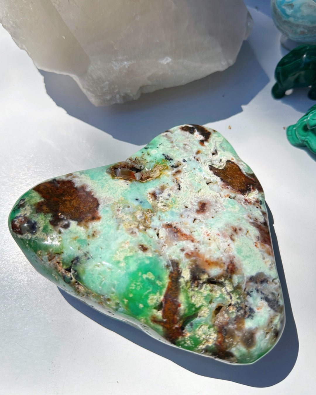 Chrysoprase Freeform - from Australia - Ethereal Essentials
