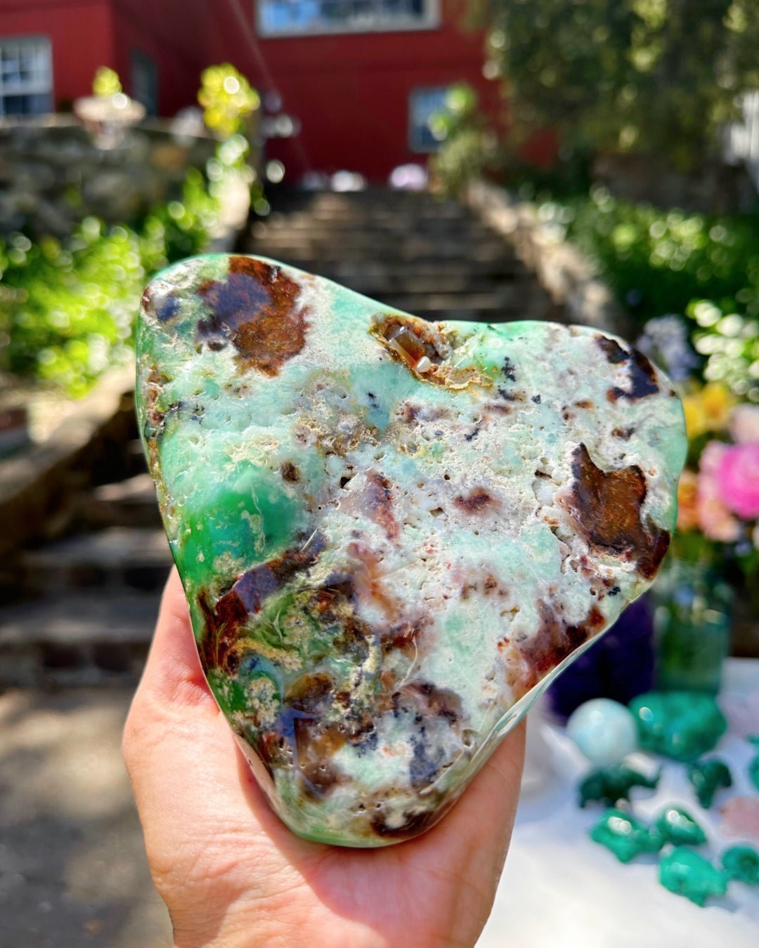Chrysoprase Freeform - from Australia - Ethereal Essentials