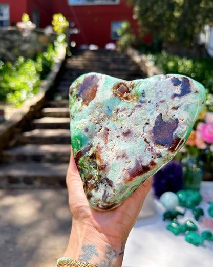 Chrysoprase Freeform - from Australia - Ethereal Essentials