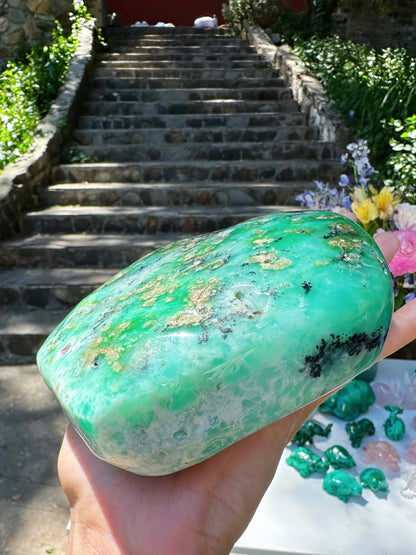 Chrysoprase Freeform - from Australia - Ethereal Essentials