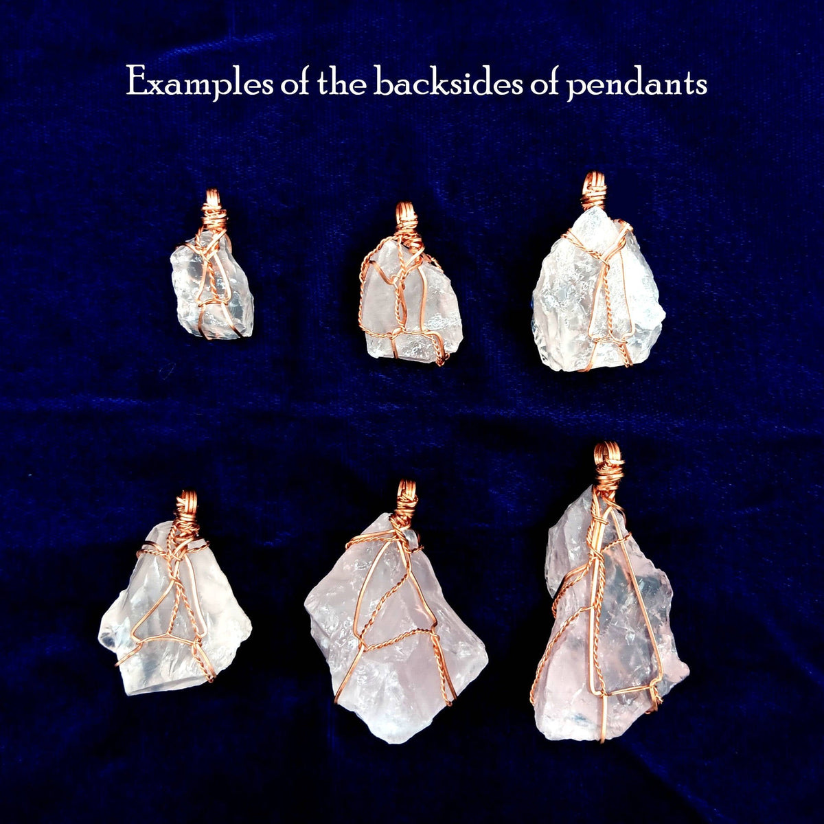 Chunky Raw Rose Quartz Copper Wire-Wrapped Pendant – Handmade Healing Crystal Necklace for Love & Heart Chakra - Ethereal Essentials