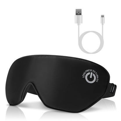 Cordless Heated Eye Mask Silk Sleep Eye - Ethereal Essentials