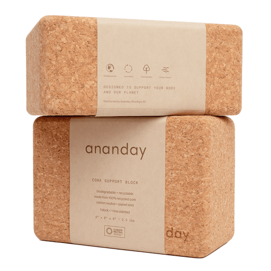 Cork Yoga Block Set - Ethereal Essentials
