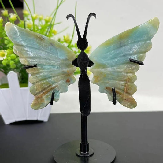 Crystal Butterfly Wings with Stand - Ethereal Essentials