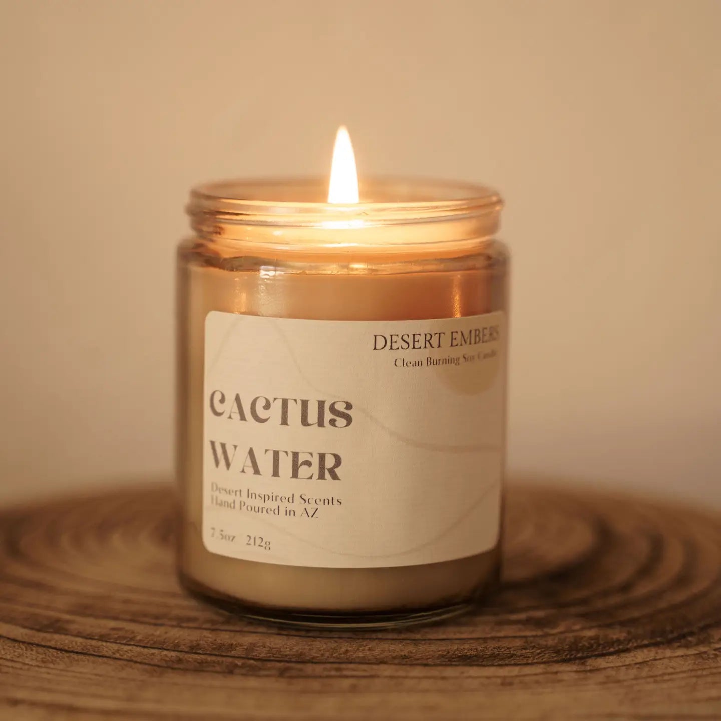 Desert Embers 7.5oz Soy Candle - Ethereal Essentials