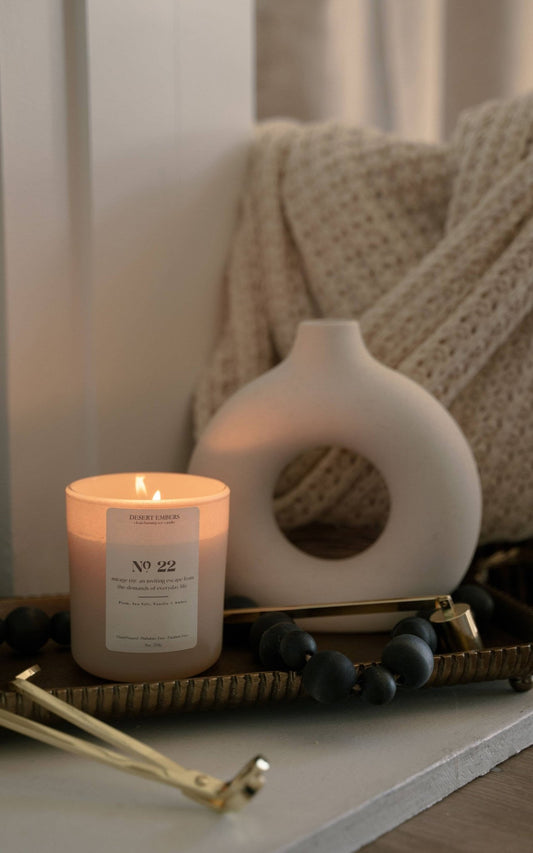Desert Embers 9oz Soy Candle - Ethereal Essentials