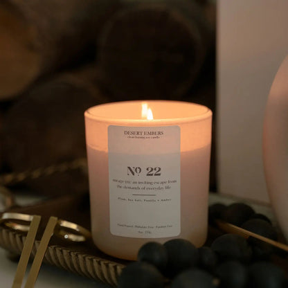 Desert Embers 9oz Soy Candle - Ethereal Essentials