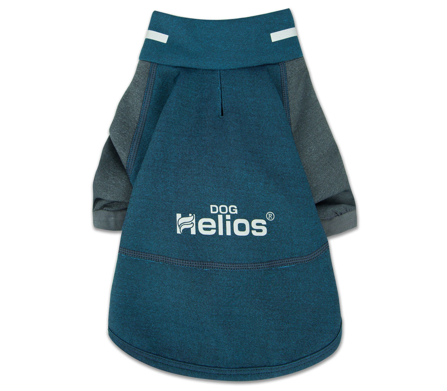 Dog Helios ® 'Eboneflow' Mediumweight 4-Way-Stretch Flexible And Breathable Performance Dog Yoga T-Shirt