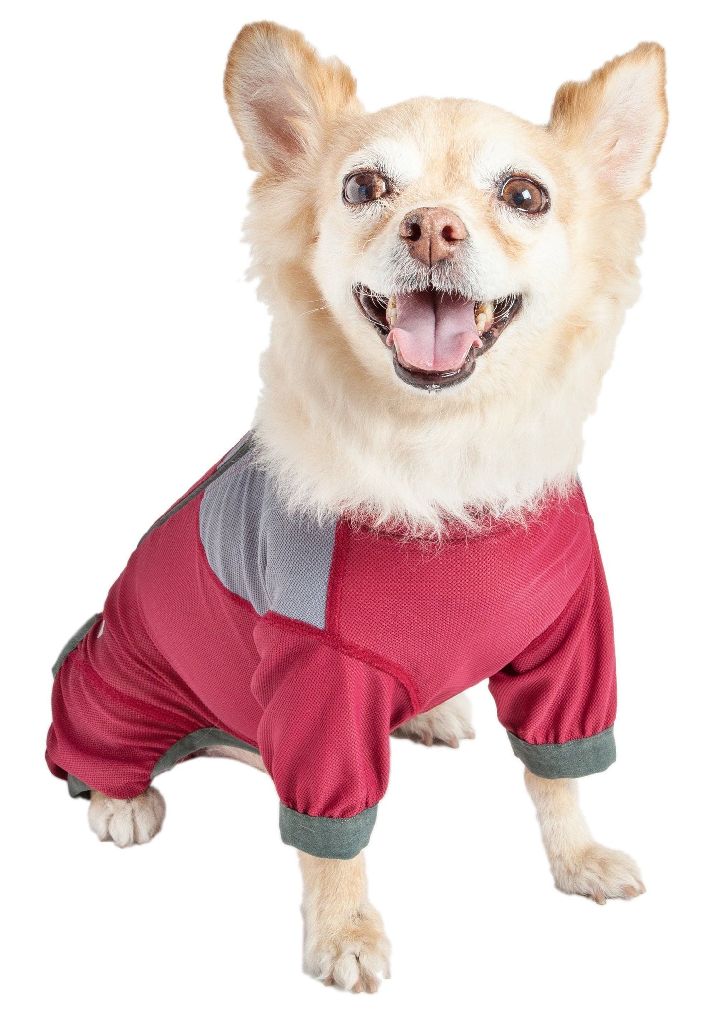 Dog Helios® 'Tail Runner' Lightweight 4-Way-Stretch Breathable Yoga Dog Tracksuit