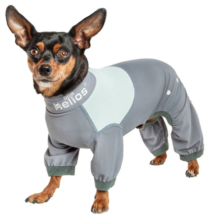 Dog Helios® 'Tail Runner' Lightweight 4-Way-Stretch Breathable Yoga Dog Tracksuit