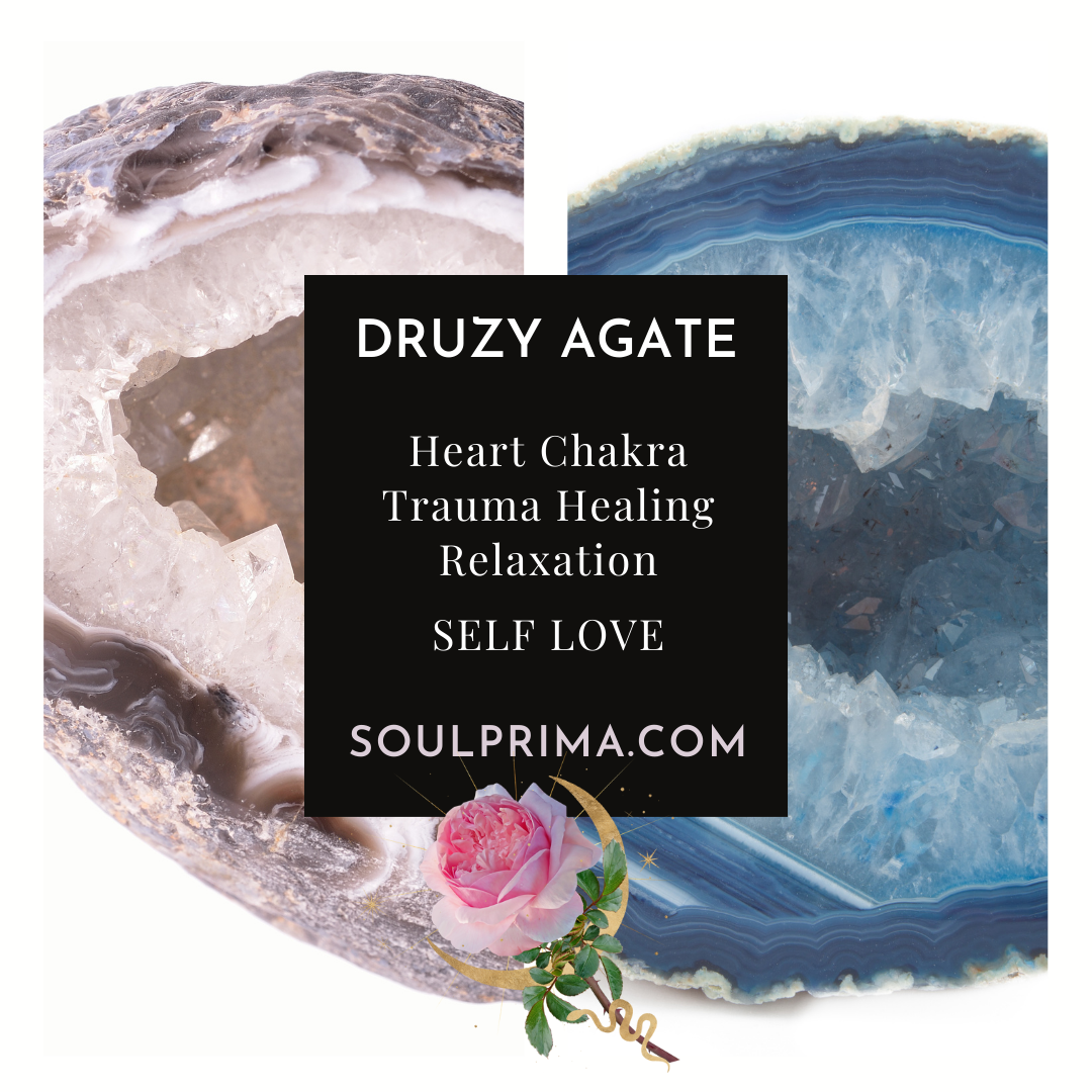 Druzy Agate Lightning Bolt for Power #5