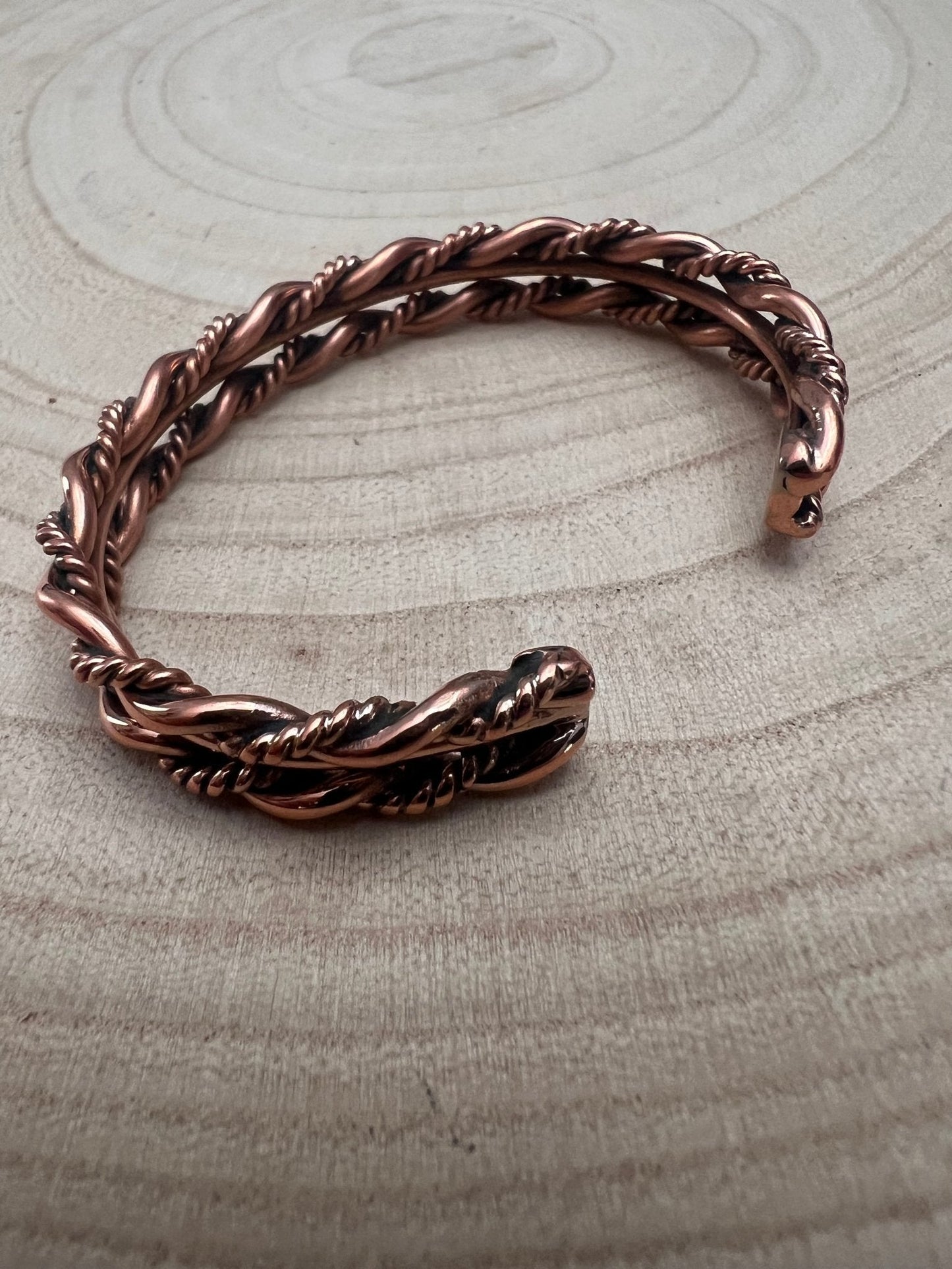 Elaine Tahe Copper Bracelet