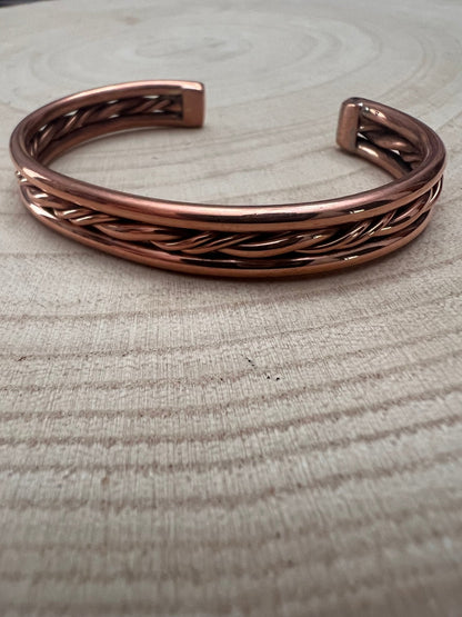 Elaine Tahe Copper Bracelet