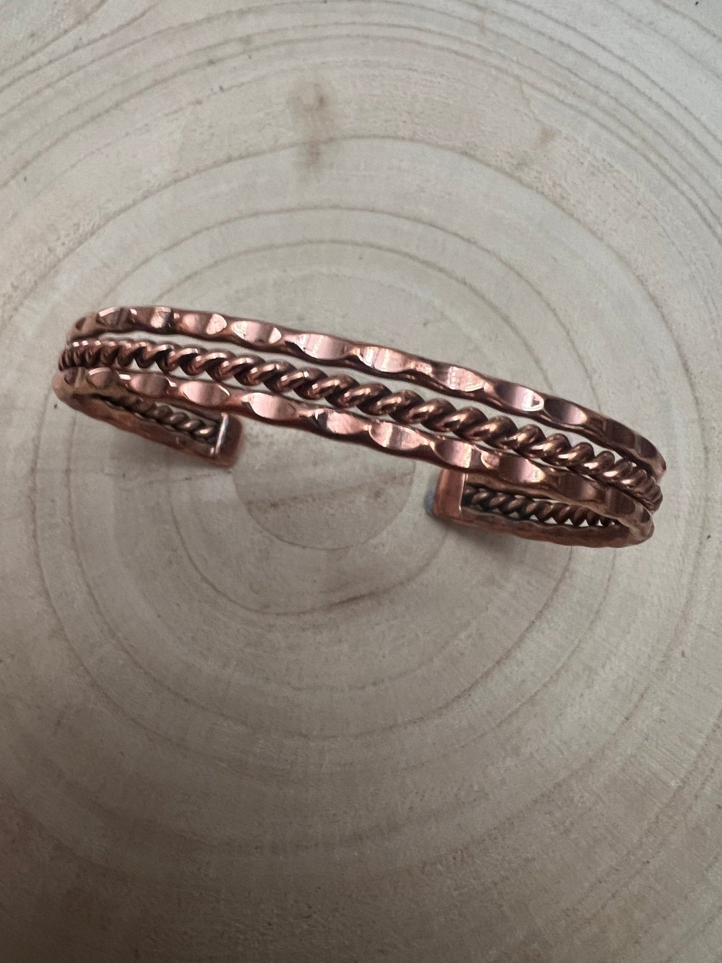 Elaine Tahe Copper Bracelet