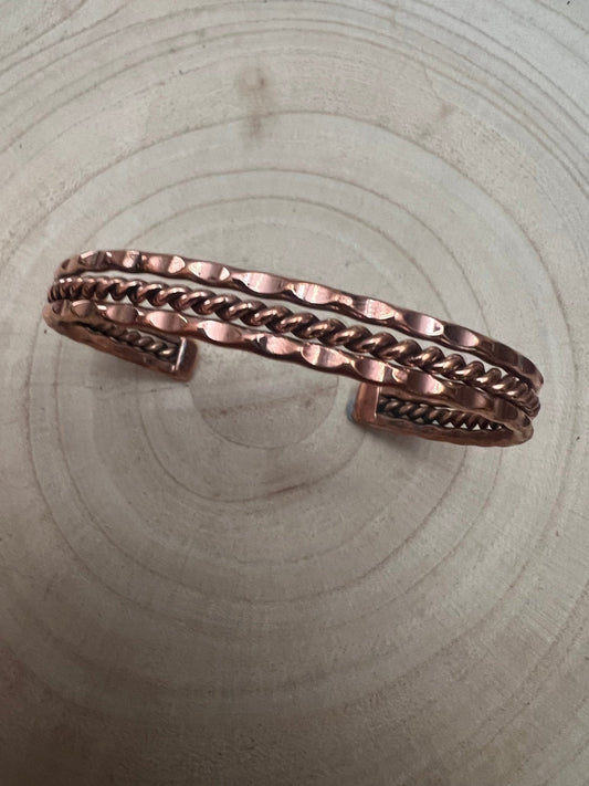 Elaine Tahe Copper Bracelet