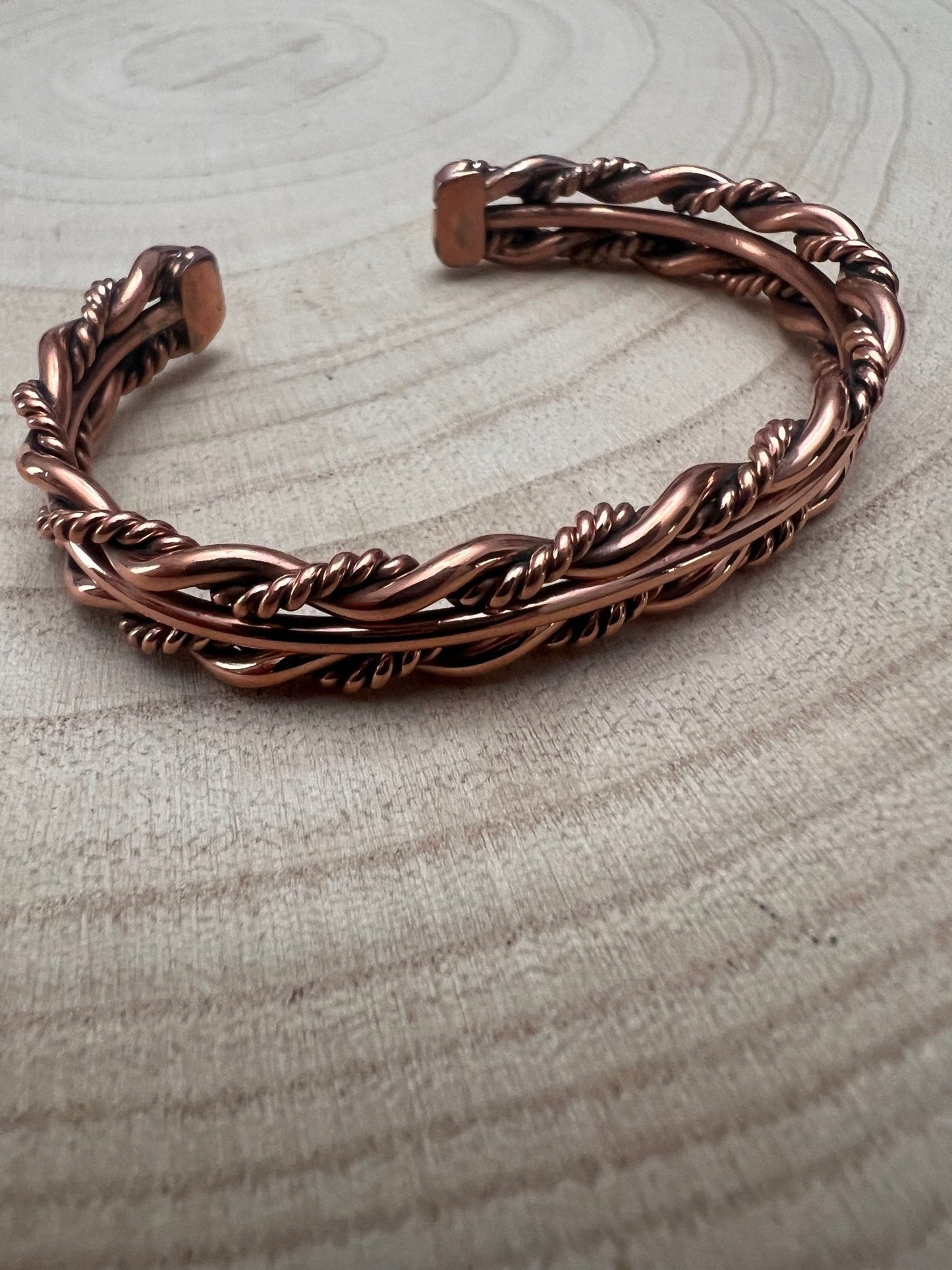 Elaine Tahe Copper Bracelet