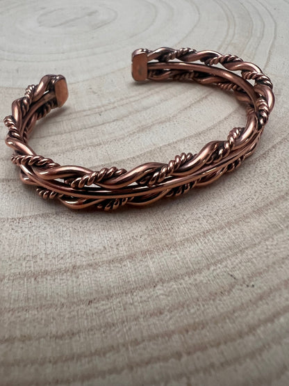 Elaine Tahe Copper Bracelet