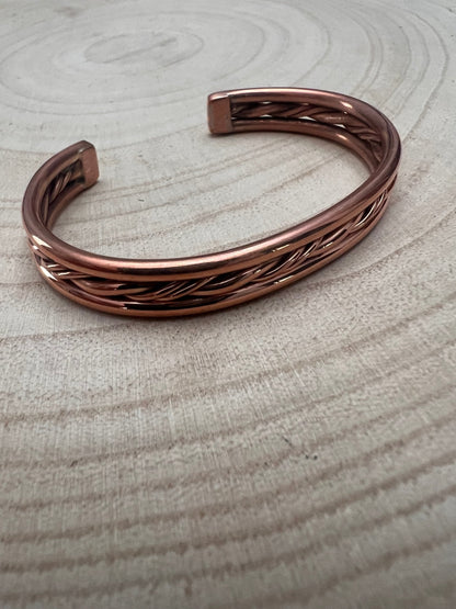 Elaine Tahe Copper Bracelet