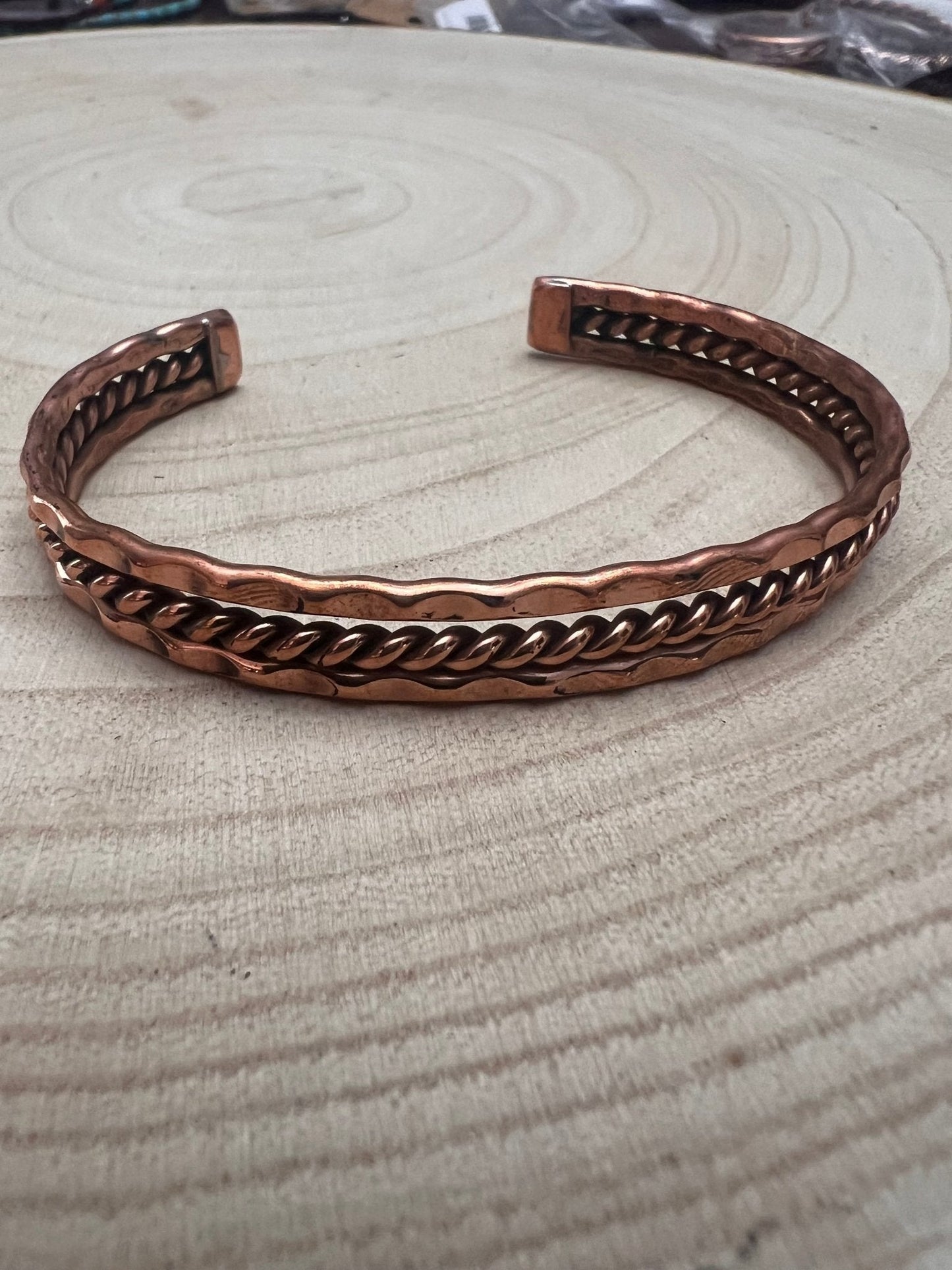 Elaine Tahe Copper Bracelet