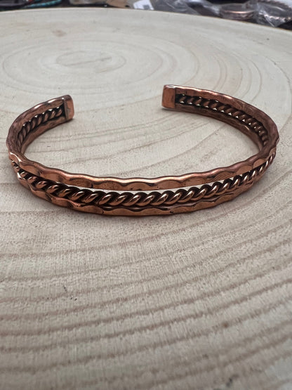 Elaine Tahe Copper Bracelet