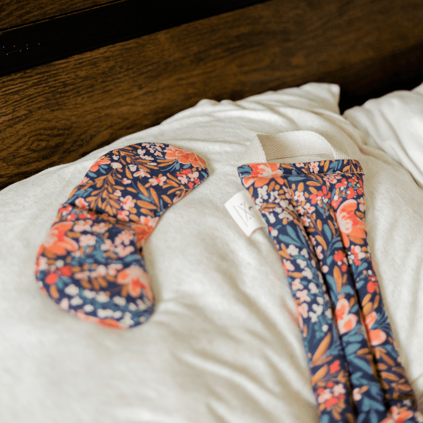 Eye Mask + Neck Wrap Bundle - Pom Blossom - Ethereal Essentials
