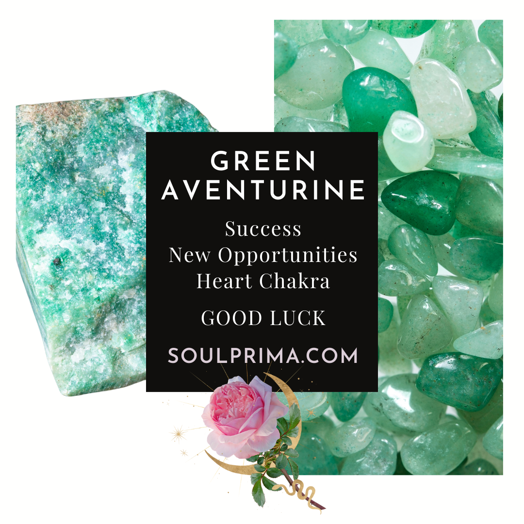 Green Aventurine or Lepidolite Ankh for Abundance and Stability, 2 Inch - Ethereal Essentials