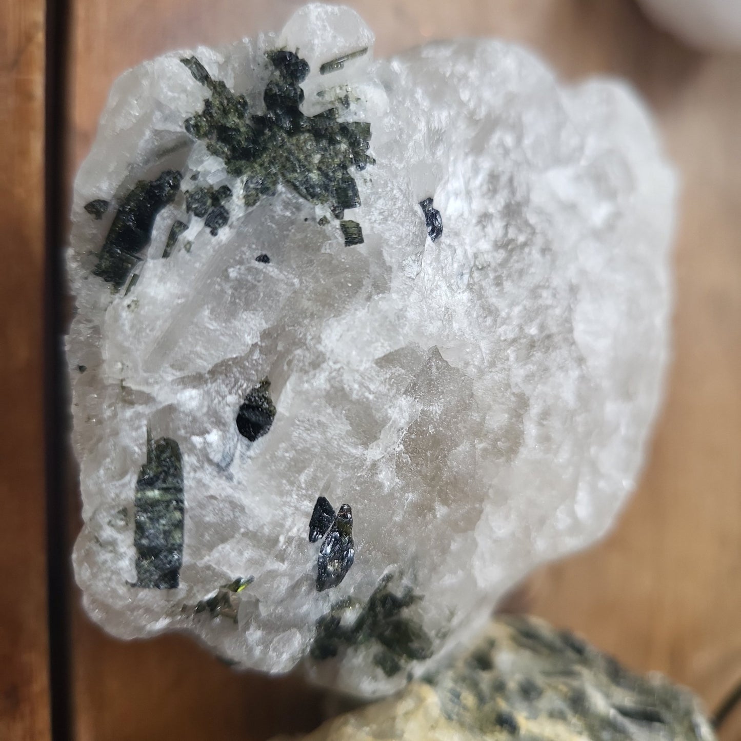 Green Tourmaline in Matrix - Ethereal Essentials