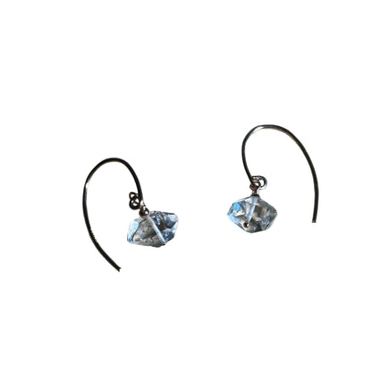Herkimer Bertoni Dangle Earrings - Rose Gold Filled Sterling Silver - Ethereal Essentials
