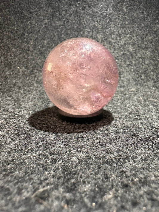 High-Grade Purple Fluorite Sphere - Ethereal Essentials