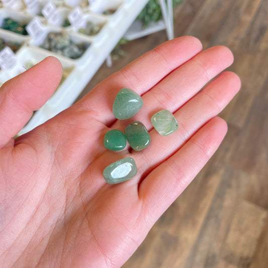 Green Aventurine (Good Luck) Tumbled Pocket Stone