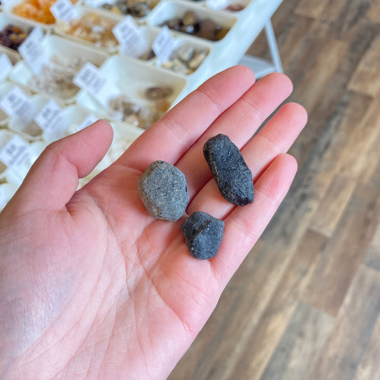 Apache Tear (Navigate Grief) Rough Pocket Stone