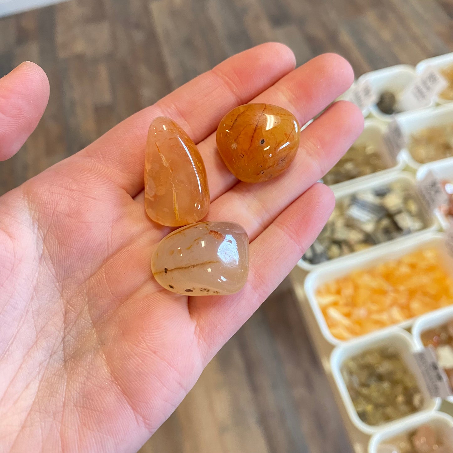 Carnelian Brazil (Creativity) Tumbled Pocket Stone