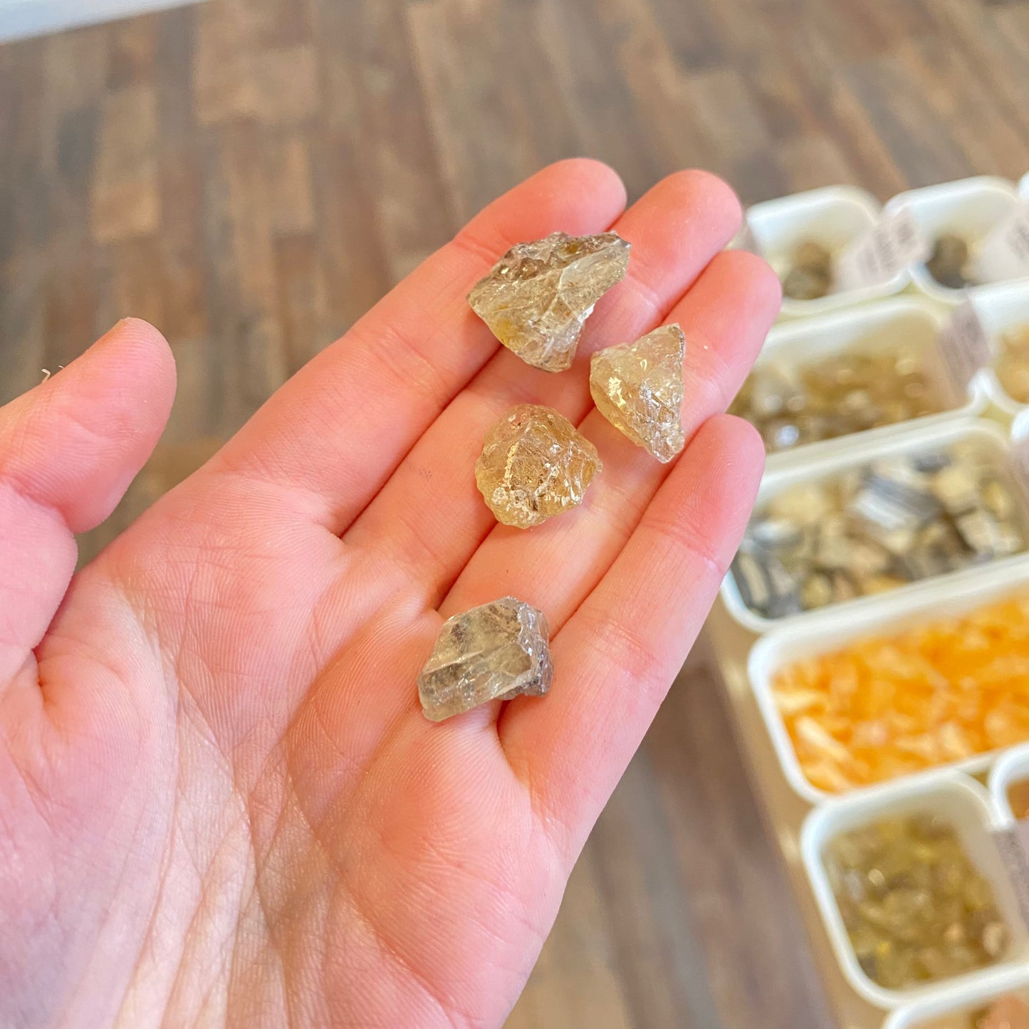 Bytownite (Inner Strength) Rough Pocket Stone