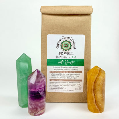Be Well Immuni-Tea - Organic Crystal Infused