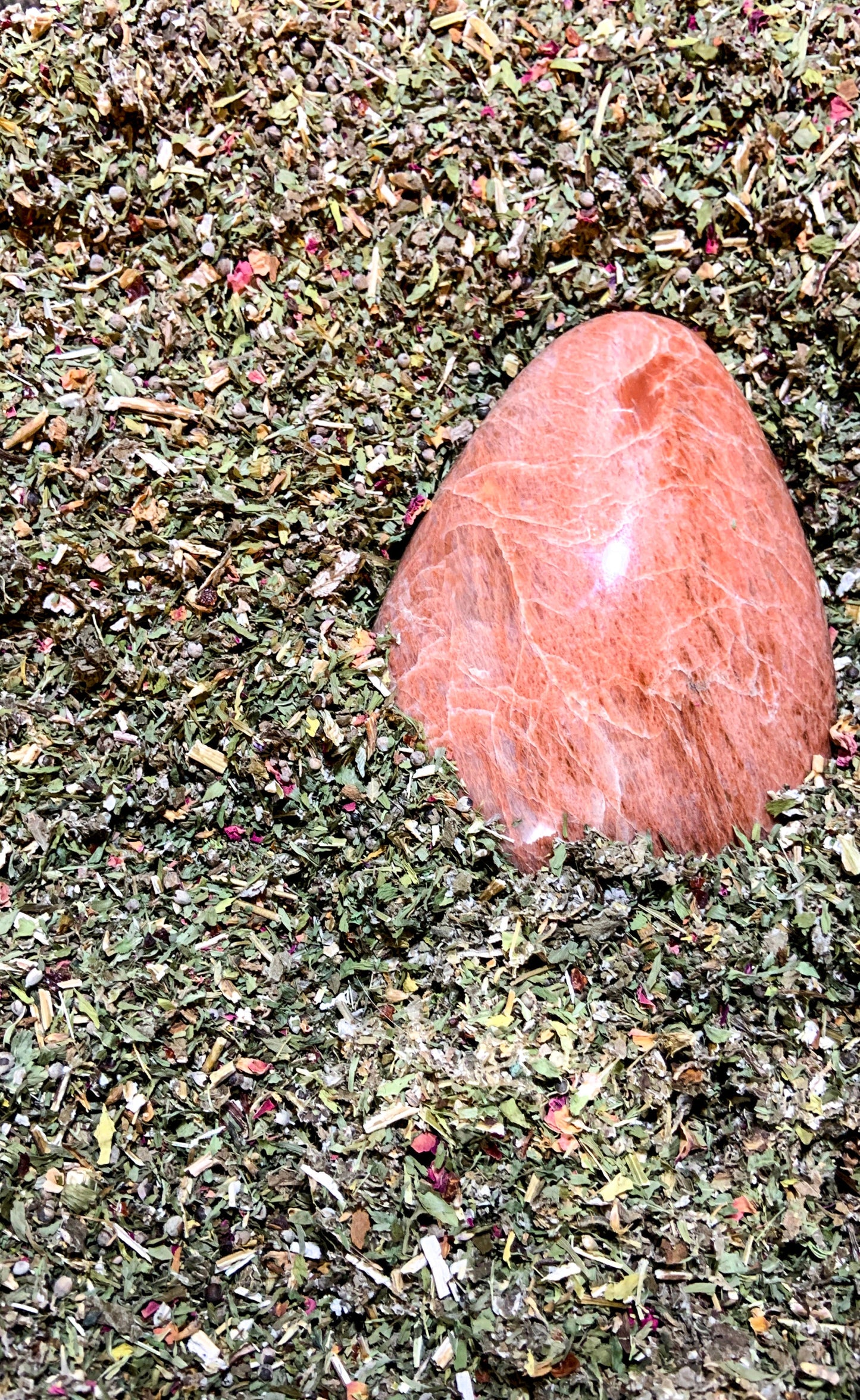 Moon Time Ease Tea - Organic Crystal Infused