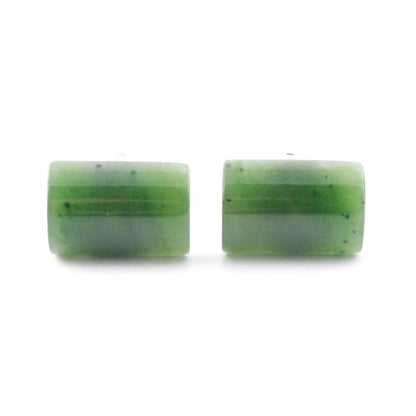 Jade Cufflinks in Silver