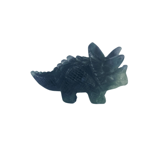 Large Fluorite Triceratops - Ethereal Essentials