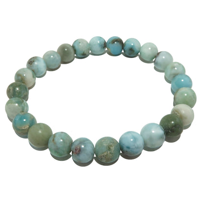 Larimar Bracelet Blue Precious Caribbean Sea