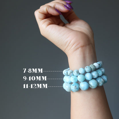 Larimar Bracelet Blue Precious Caribbean Sea