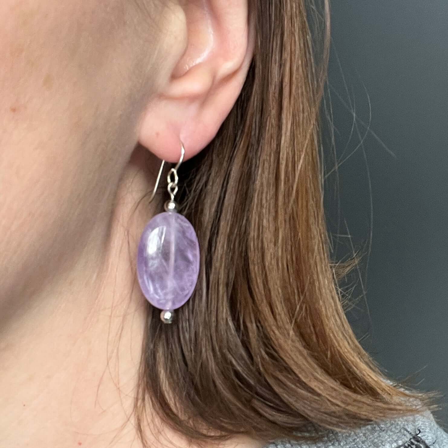 Lavender Amethyst Earrings - Ethereal Essentials