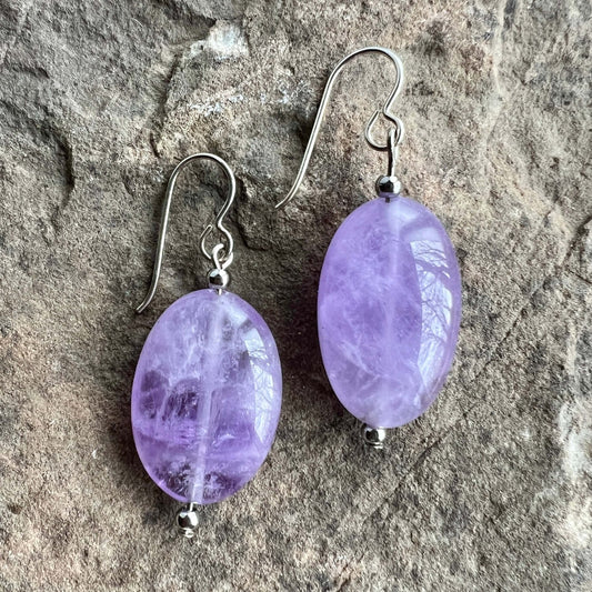 Lavender Amethyst Earrings - Ethereal Essentials