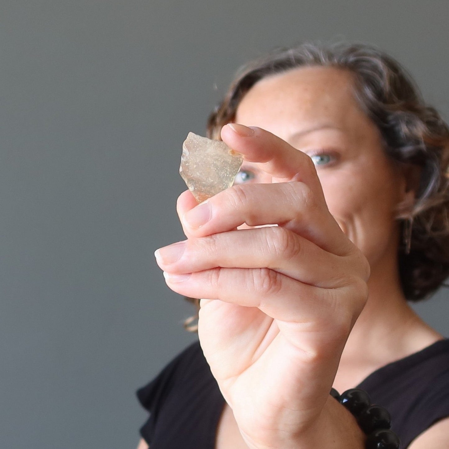 Libyan Desert Glass Yellow Tektite Slim Great Sand Sea