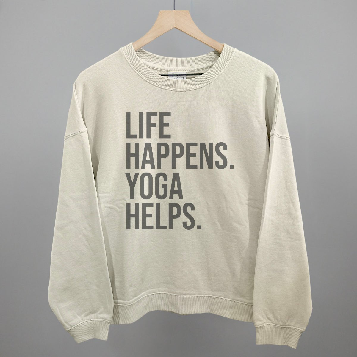 Life Happens Yoga Helps shirt - Ethereal Essentials
